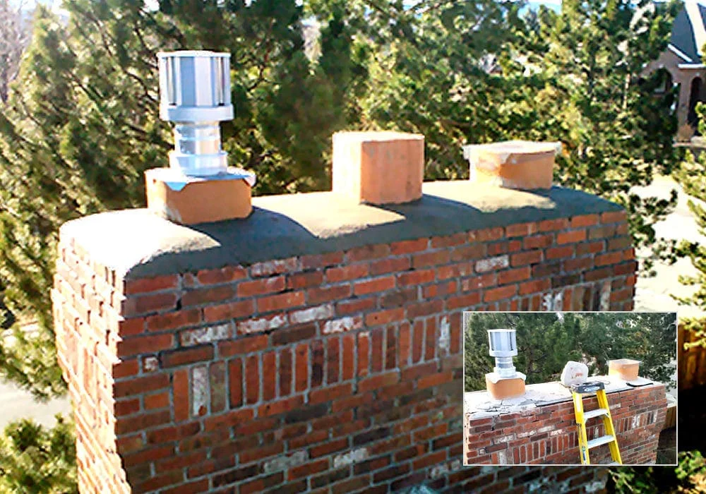 2nd-chimney-cap-rebuild-on-brick-chimney-1