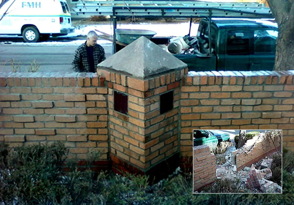 hoa-neighboorhood-brick-fence-wall-repaired-from-drunk-driver-crash